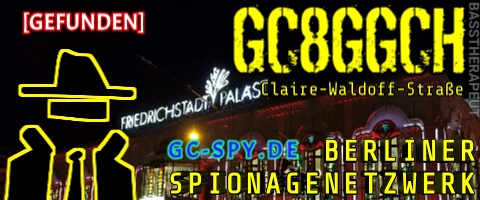 GC8GGCH - BERLINER SPIONAGENETZWERK - Claire-Waldoff-Straße